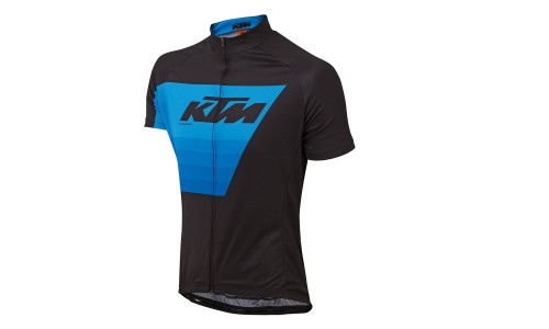 koszulka ktm factory line czarno-niebieska 6592110