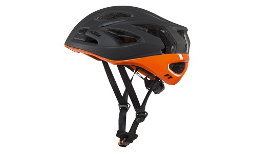 kask KTM Factory Team FT czarny mat pomarańczowy połysk 2019