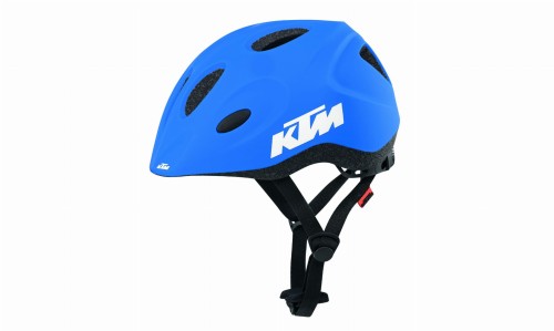 kask dziecięcy ktm factory kid niebieski