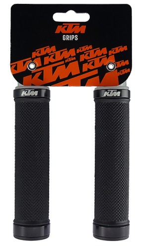 gripy KTM z czarną nakrętką